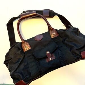 FILSON LEATHER Duffel Weekender Bag